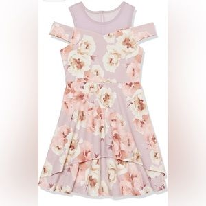 Speechless Girls' Off The Shoulder Floral Party Dress size 16